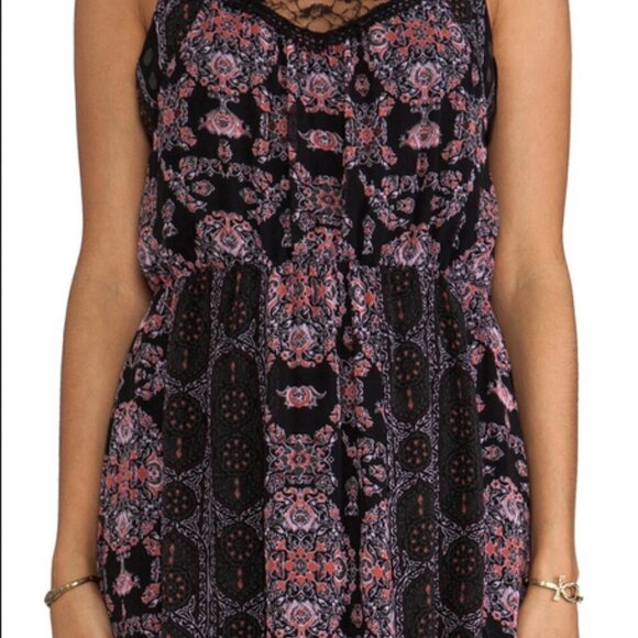 💕FREE PEOPLE💕 Moroccan Printed Maxi Dress ~ Boho Chic Festival Size 6 - Picture 7 of 16